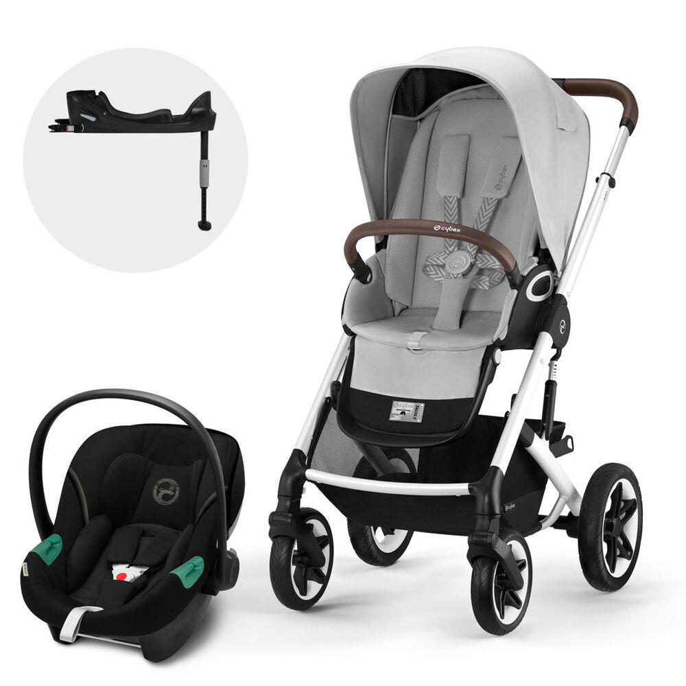 Coche Travel System Talos S Lux 2.0 Slv L.grey+ Aton S2 + Base image number 0.0
