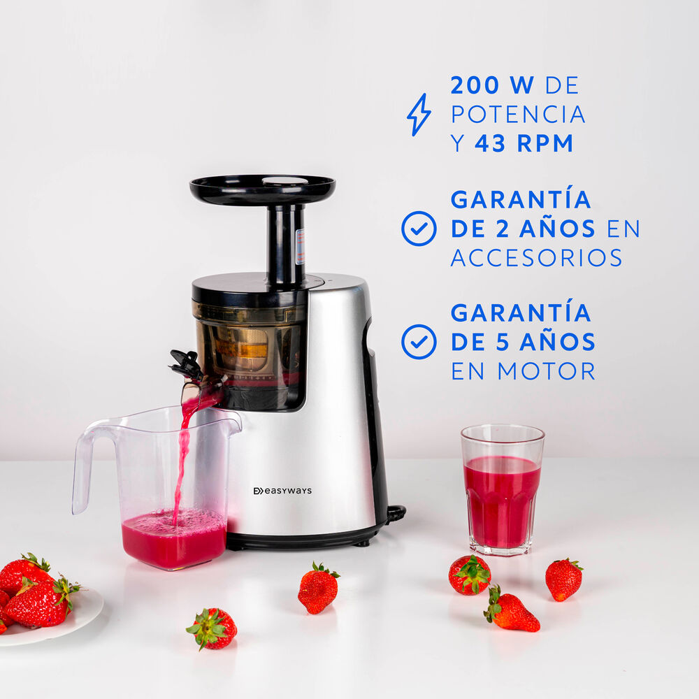 Prensadora De Jugo En Frío Slow Juicer Pro Easyways image number 2.0