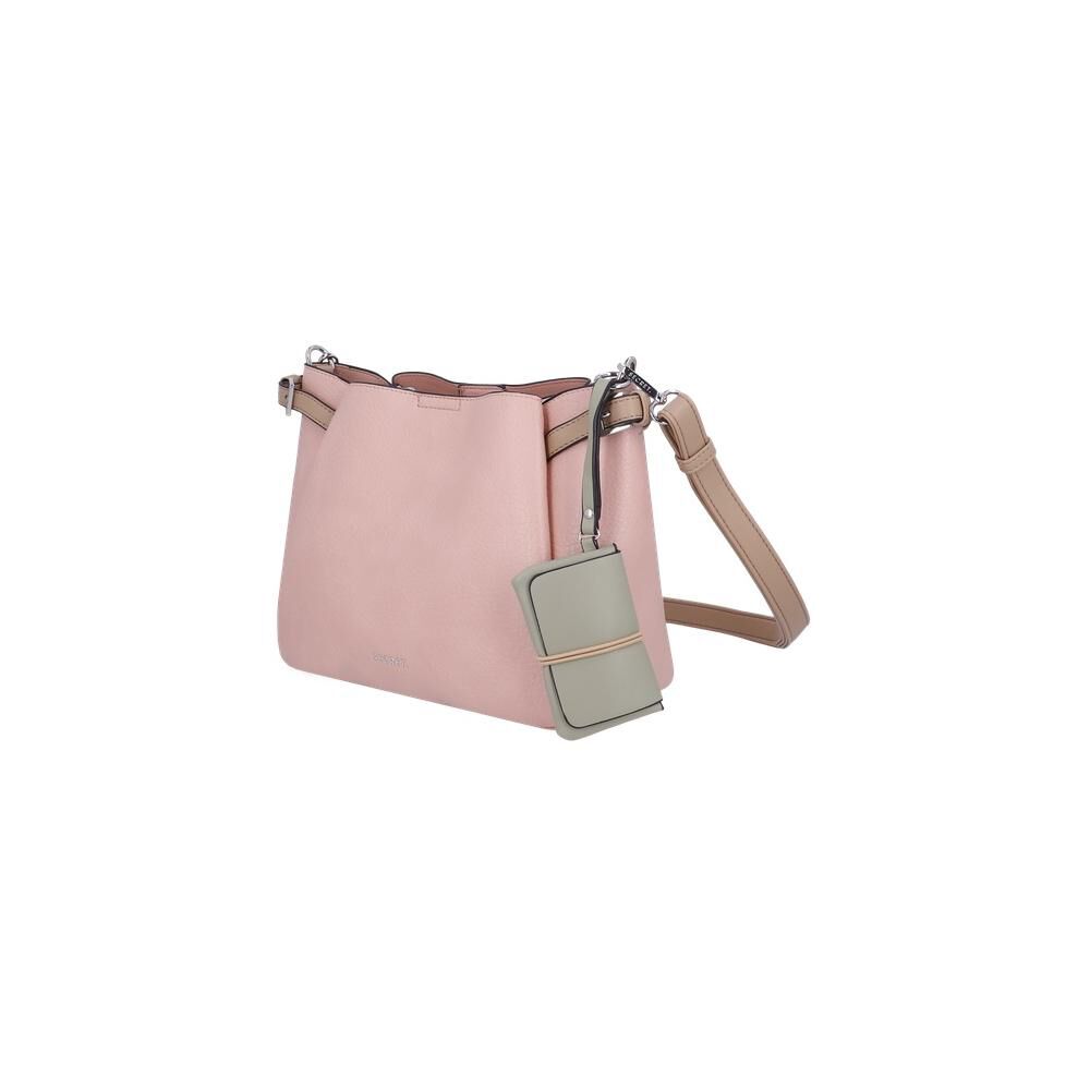 Bandolera Secret Zamora St6 S Rosado image number 1.0