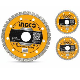 Disco Diamantado 8pcs 115mm 4 1/2 Ingco