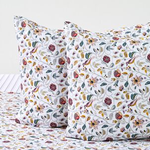 Juego De S&aacute;banas Cannon Flutter / 2 Plazas / 200 Hilos