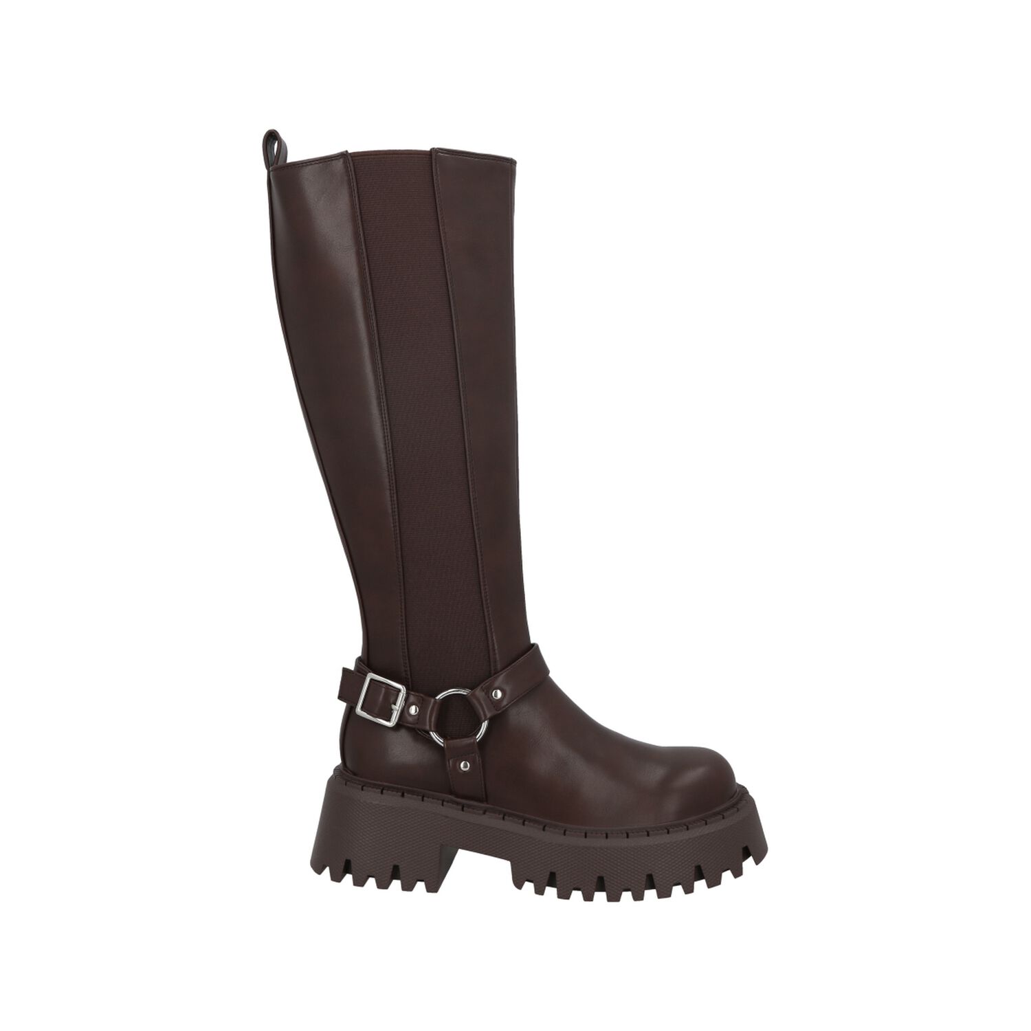 Bota Mujer Caf&eacute; Renata Police image number 0.0
