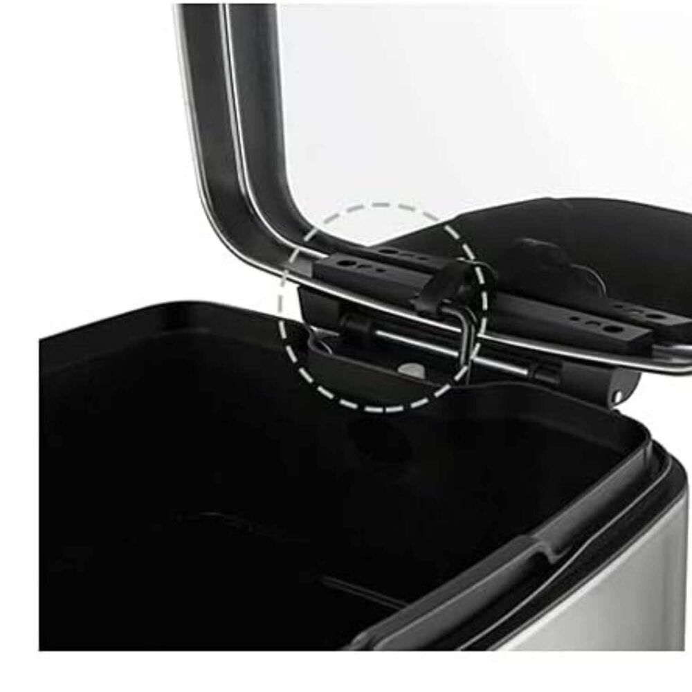 Basurero Con Pedal Acero Inox. 15 Lt image number 4.0