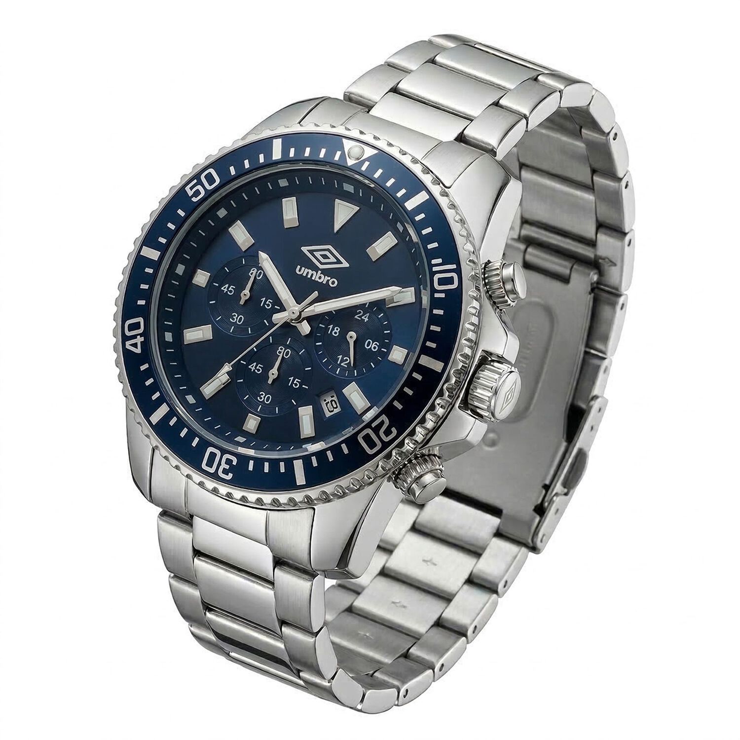 Reloj An&aacute;logo Hombre Umbro Plus Plateado Umbp-1500-103 image number 2.0