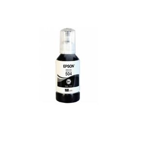 Tinta Botella Epson T504 127ml Ecotank Negro