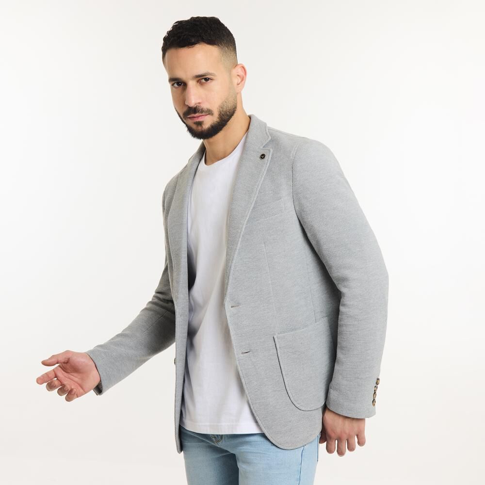 Blazer Slim Hombre Az Black image number 2.0