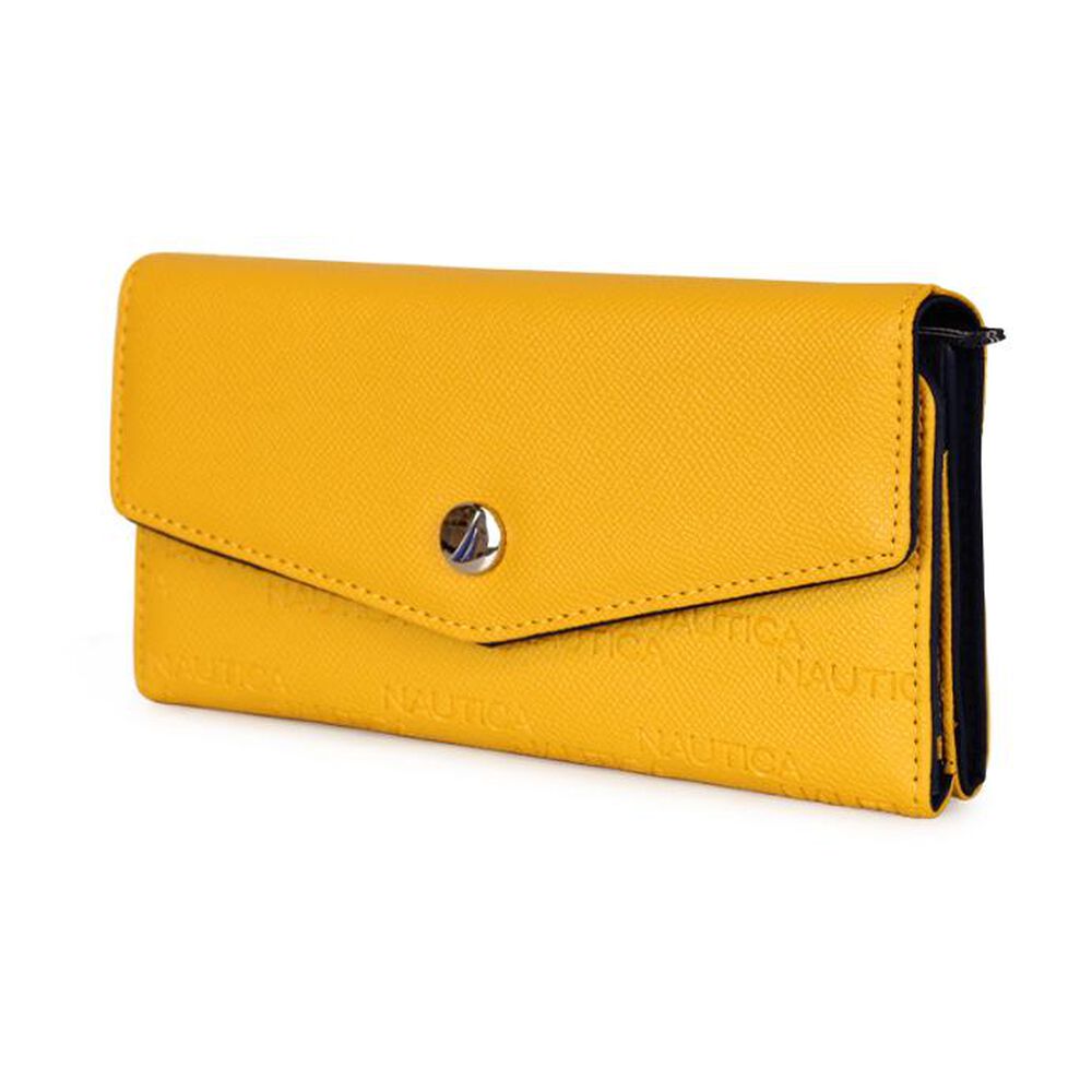 Billetera De Mujer Sunset Amarillo Nautica image number 2.0