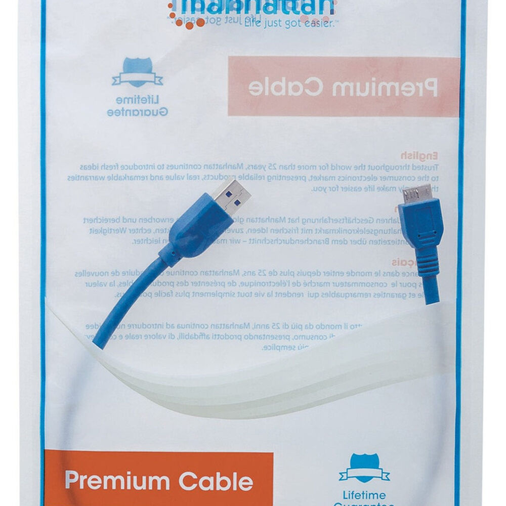 Cable De Datos Usb 3.0 Manhattan 354318 High Speed image number 4.0