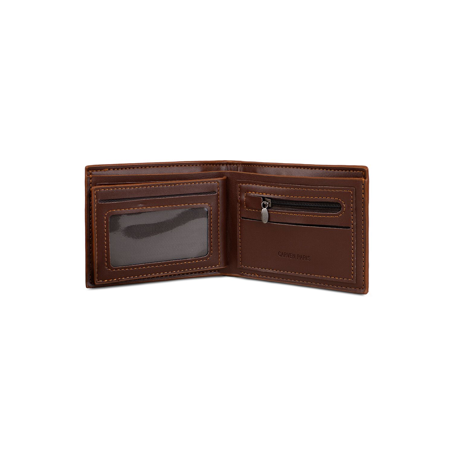 Billetera Hombre Lucca Caf&eacute; Con Monedero Carven Paris image number 6.0