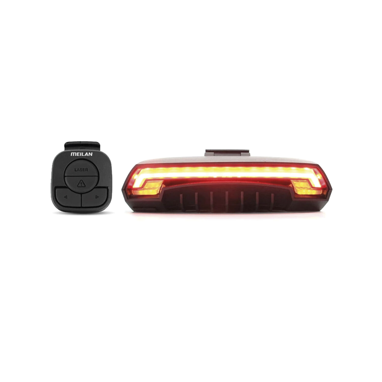 Led Con Laser Y Se&ntilde;alizador Para Bicicletas Meilan X5 - Ps image number 0.0