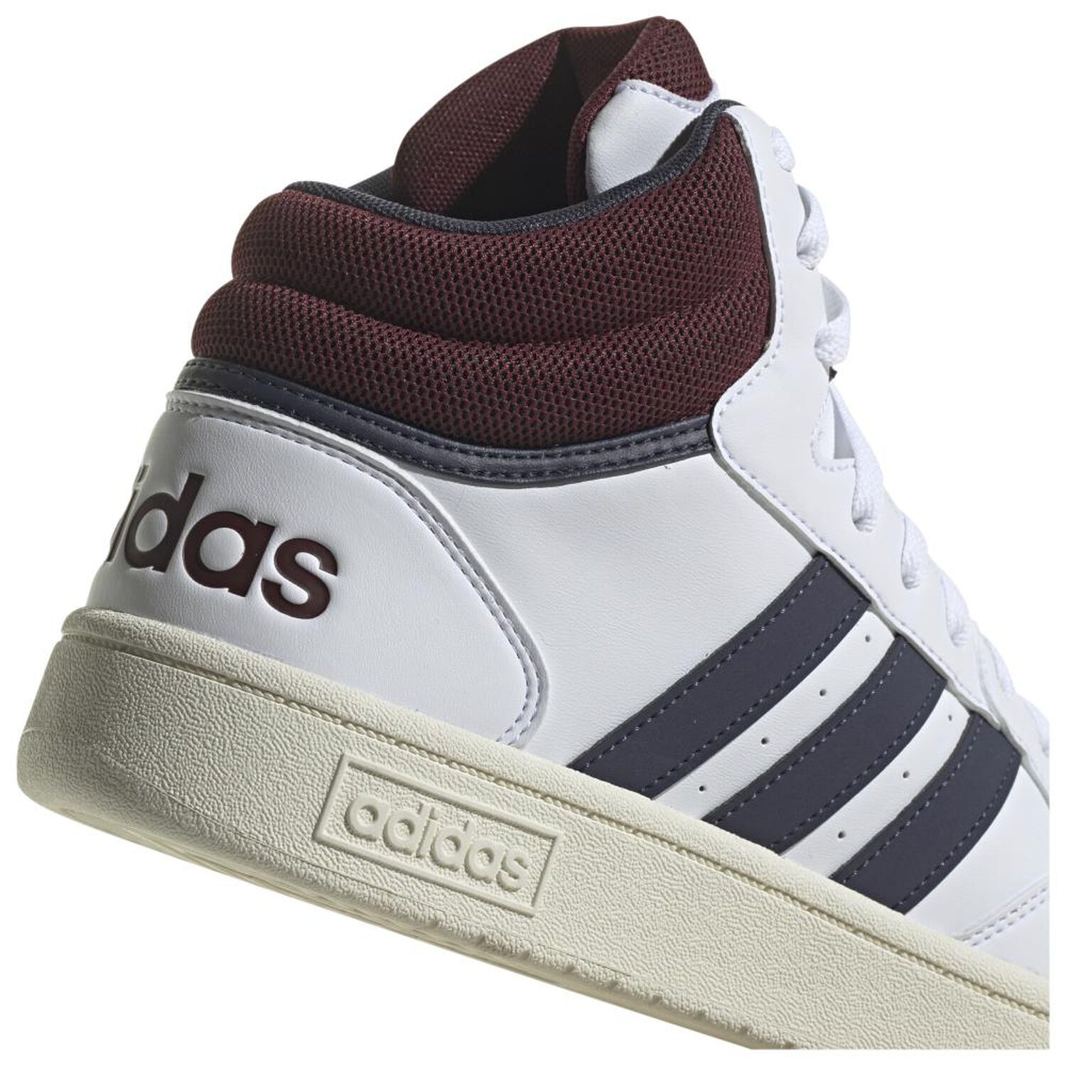 Zapatilla Urbana Hombre Adidas Hoops 3.0 Mid Blanco image number 5.0