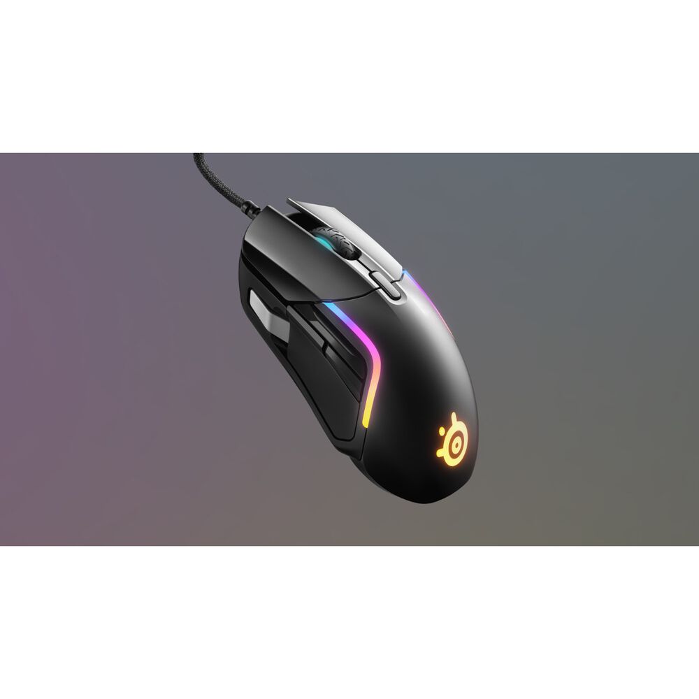 Mouse Gamer Steelseries Rival 5 18000 Cpi 9 Botones Negro image number 6.0