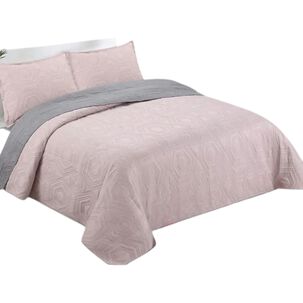 Cobertor Quilt De Verano Cubrecama 2 Plazas Colcha 230x250cm Gs