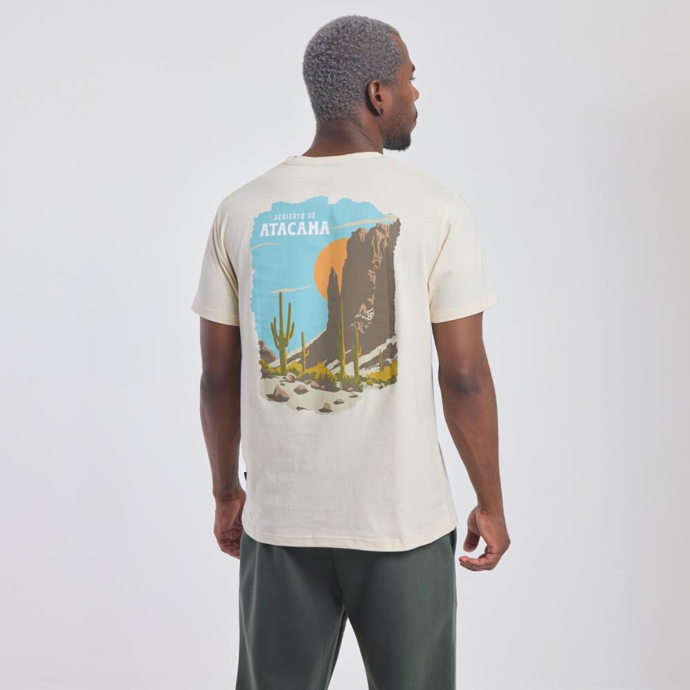 Polera Deportiva Estampada Slim Manga Corta Cuello Redondo Hombre Wetland image number 3.0