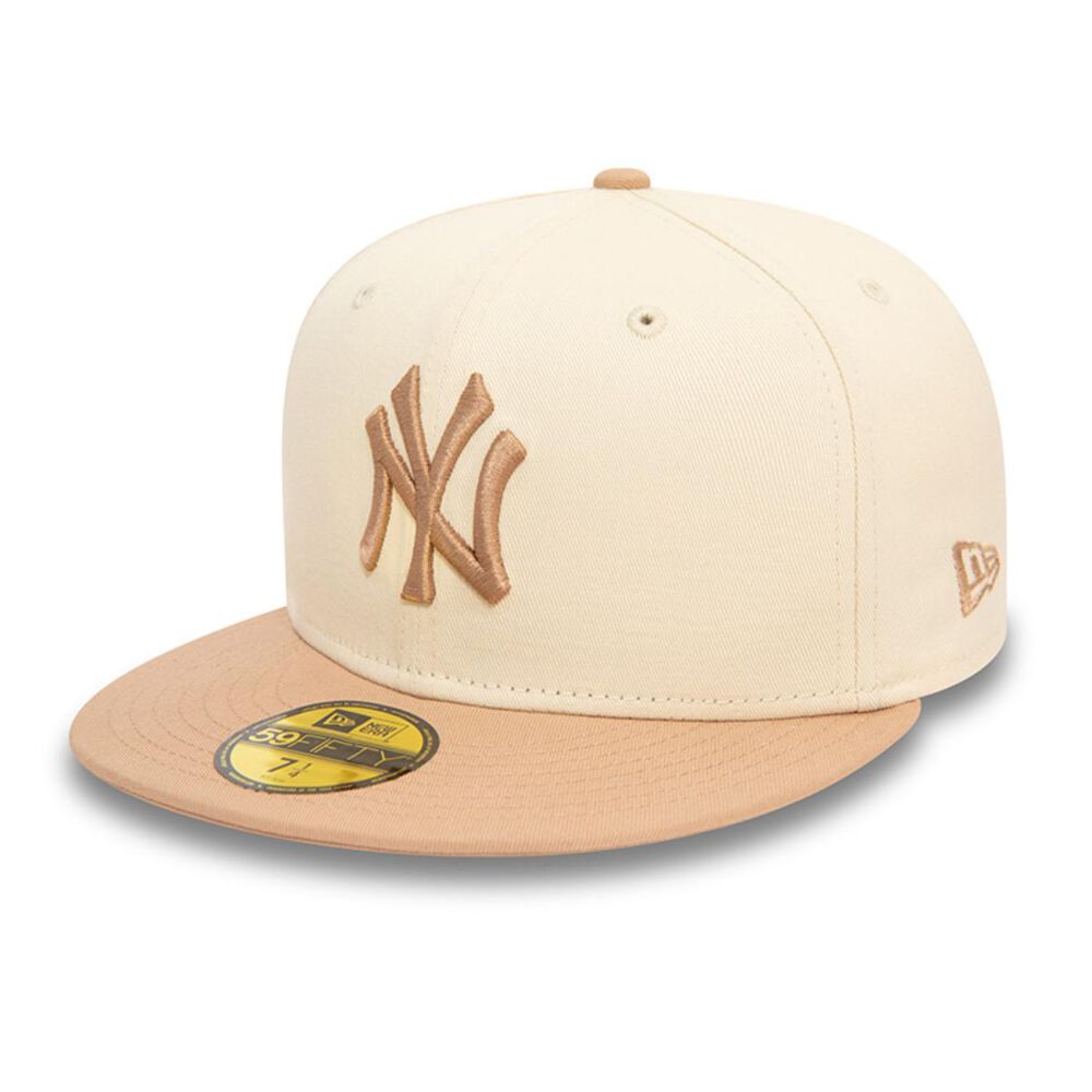 Gorra 59fifty New York Yankees Mlb Color Block Light Beige image number 2.0