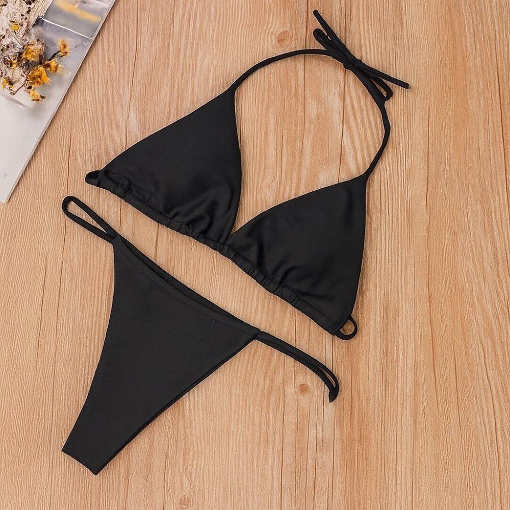 Traje De Baño Mujer Con Realce Minibikini Brasileño 2022 image number 12.0