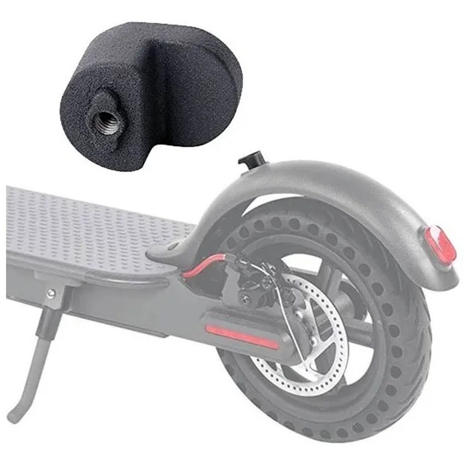 Kit Tapabarro Trasero Scooter Xiaomi M365 / Pro Y Otros image number 4.0