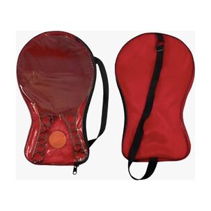 Paletas De Playa Acrilicas 2 Paletas + 1 Pelota + Estuche Rojo