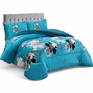Cobertor De Invierno Plush Con Chiporro 2 Plazas + 2 Fundas De Almohada Ccp-85