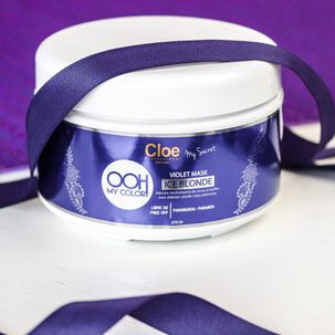 M&aacute;scara Ooh My Color Violet Ice Blonde Cloe 270gr