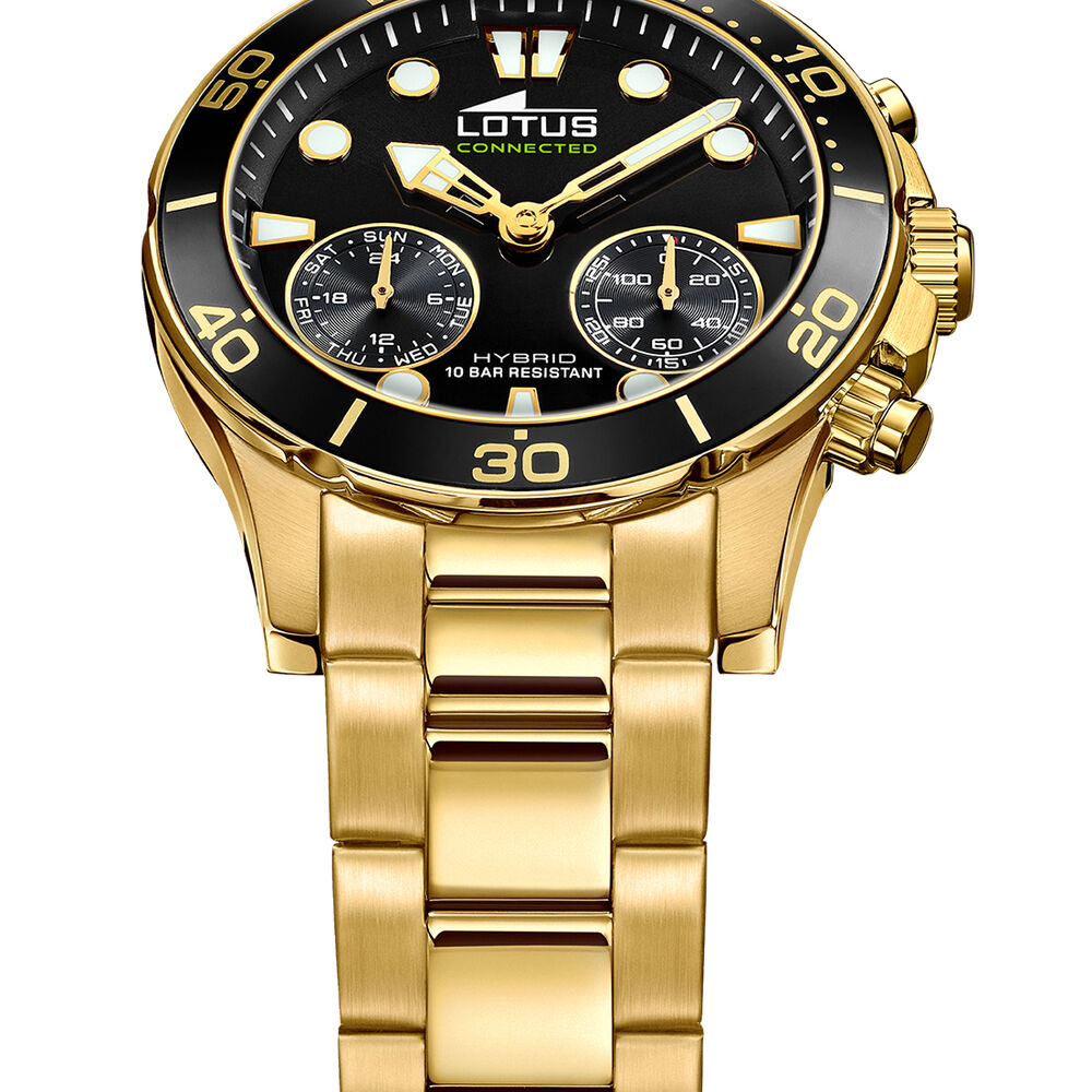 Reloj 18802/2 Lotus Negro Hombre Connected image number 3.0