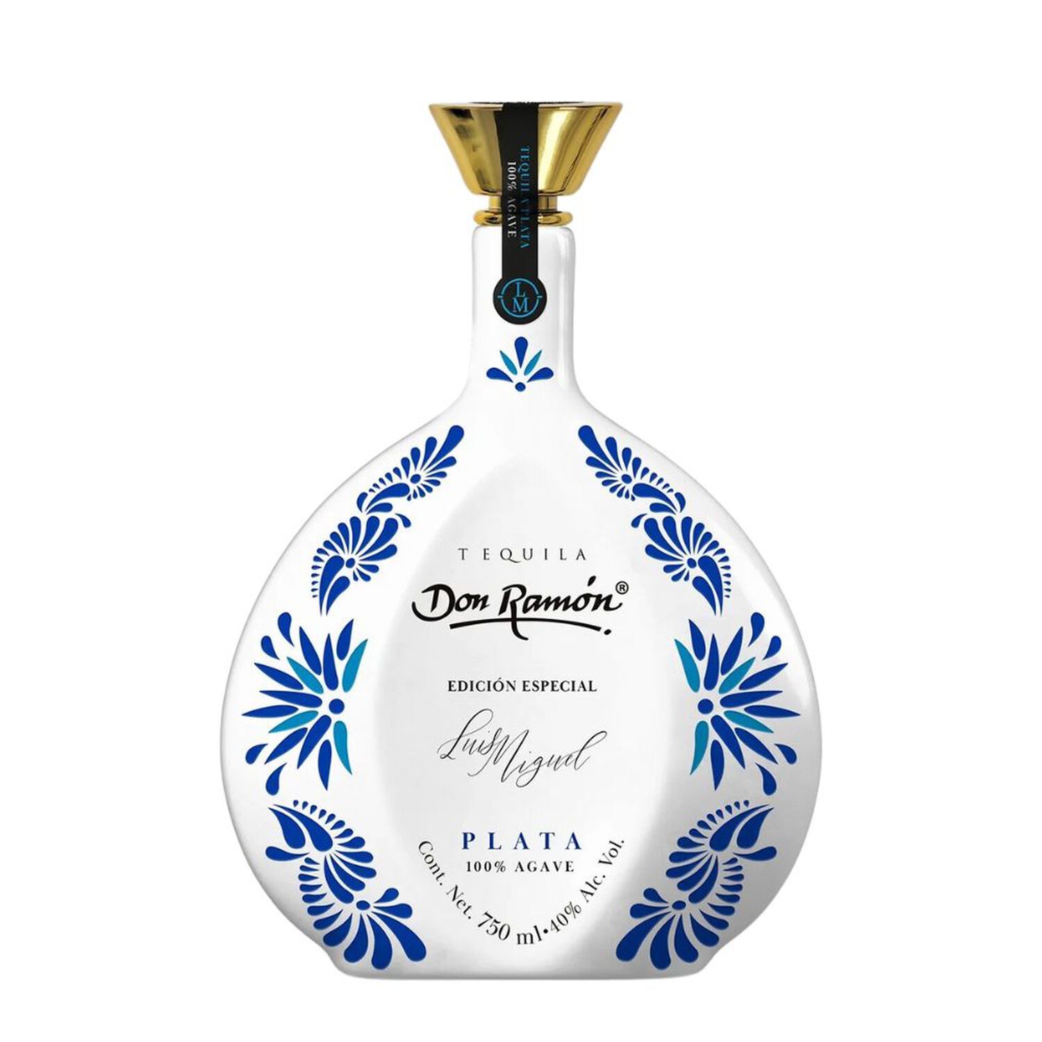 Tequila Don Ram&oacute;n Plata Colecci&oacute;n Cer&aacute;mica Edici&oacute;n Especial image number 0.0