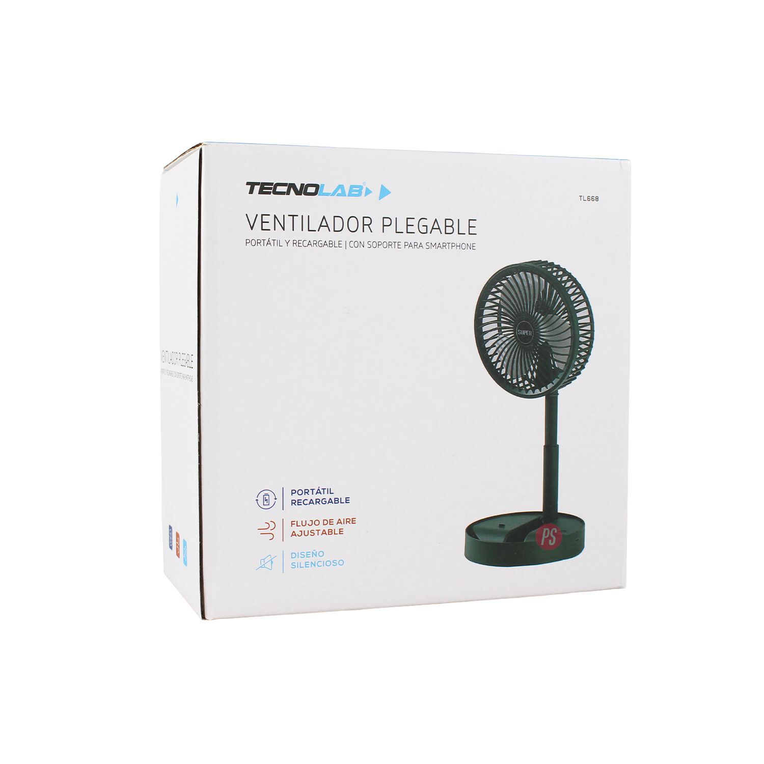 Ventilador Mini Con Pedestal Colores Frescura Port&aacute;til - Ps image number 2.0