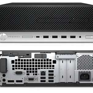 Kit Monitor + Pc Hp Prodesk 600 G4 Sff (i5-8va 8gb 1tb) + Teclado & Mouse Reacondicionado Grado A