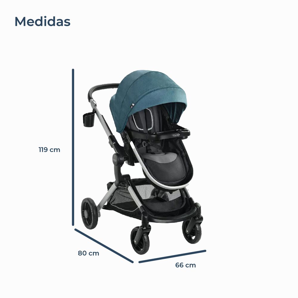 Coche Travel System Modes Nest Bayfield Graco image number 3.0