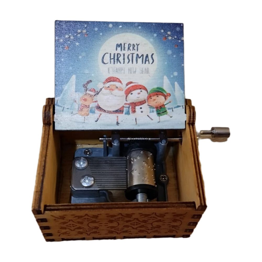 Caja Musical Merry Cristmas image number 0.0