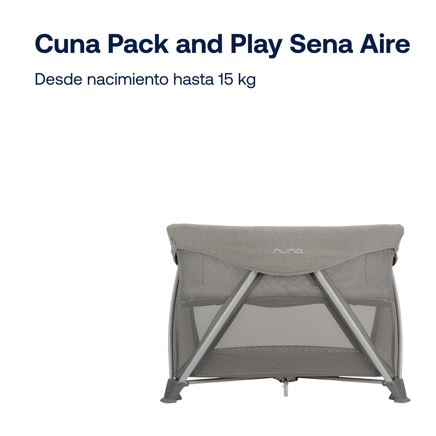 Cuna Pack And Play Sena Aire Frost image number 1.0