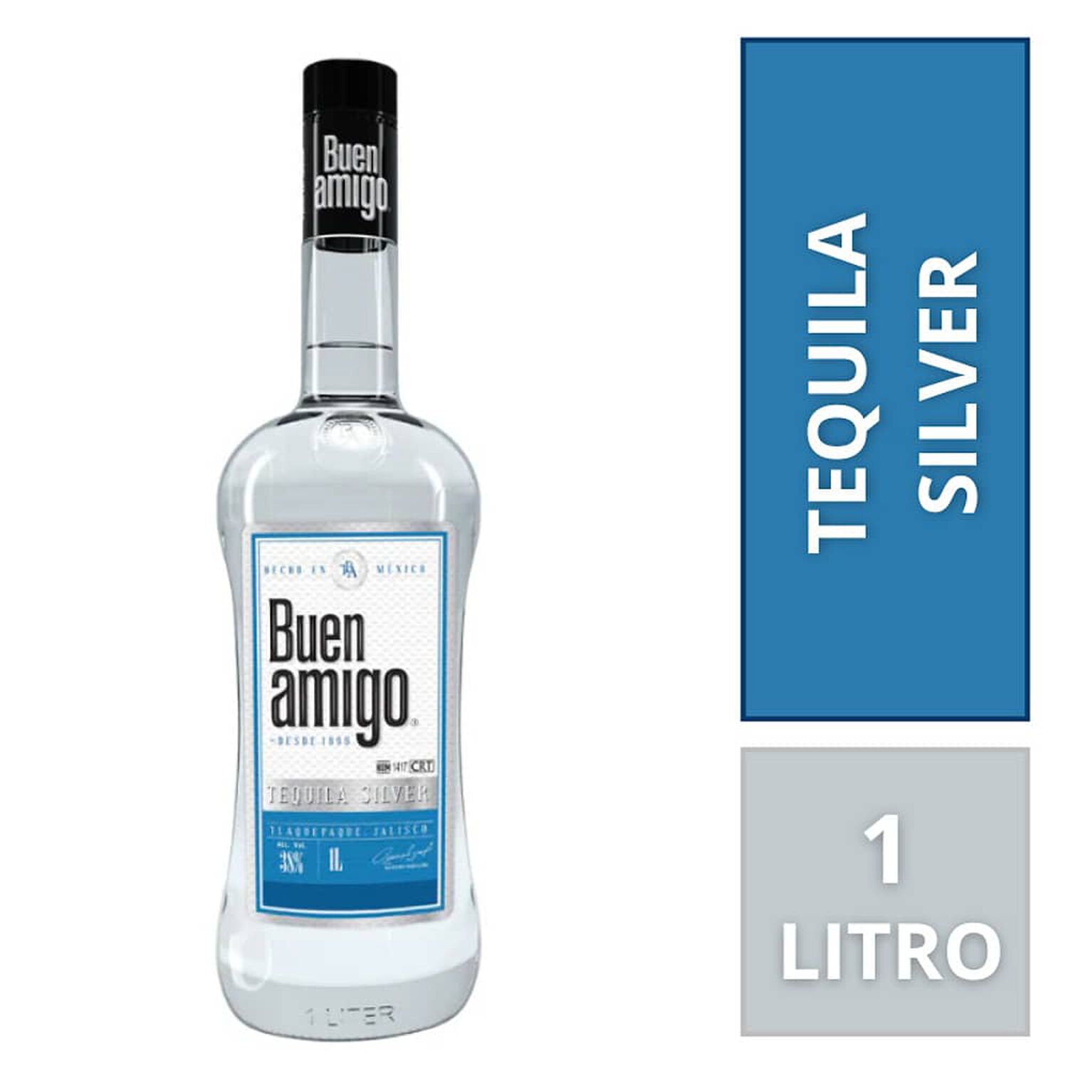 Tequila Buen Amigo Silver 1 Litro image number 0.0