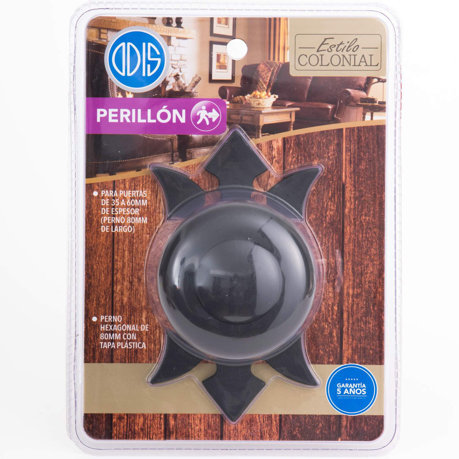 Perill&oacute;n Odis Colonial - Negro image number 5.0
