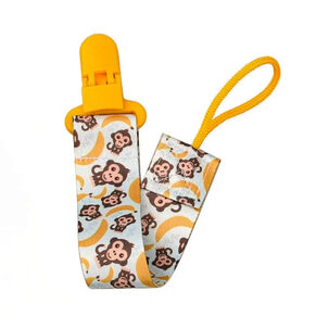 Porta Chupete De Cinta Clips De Tela Para Bebe Afirma Tete