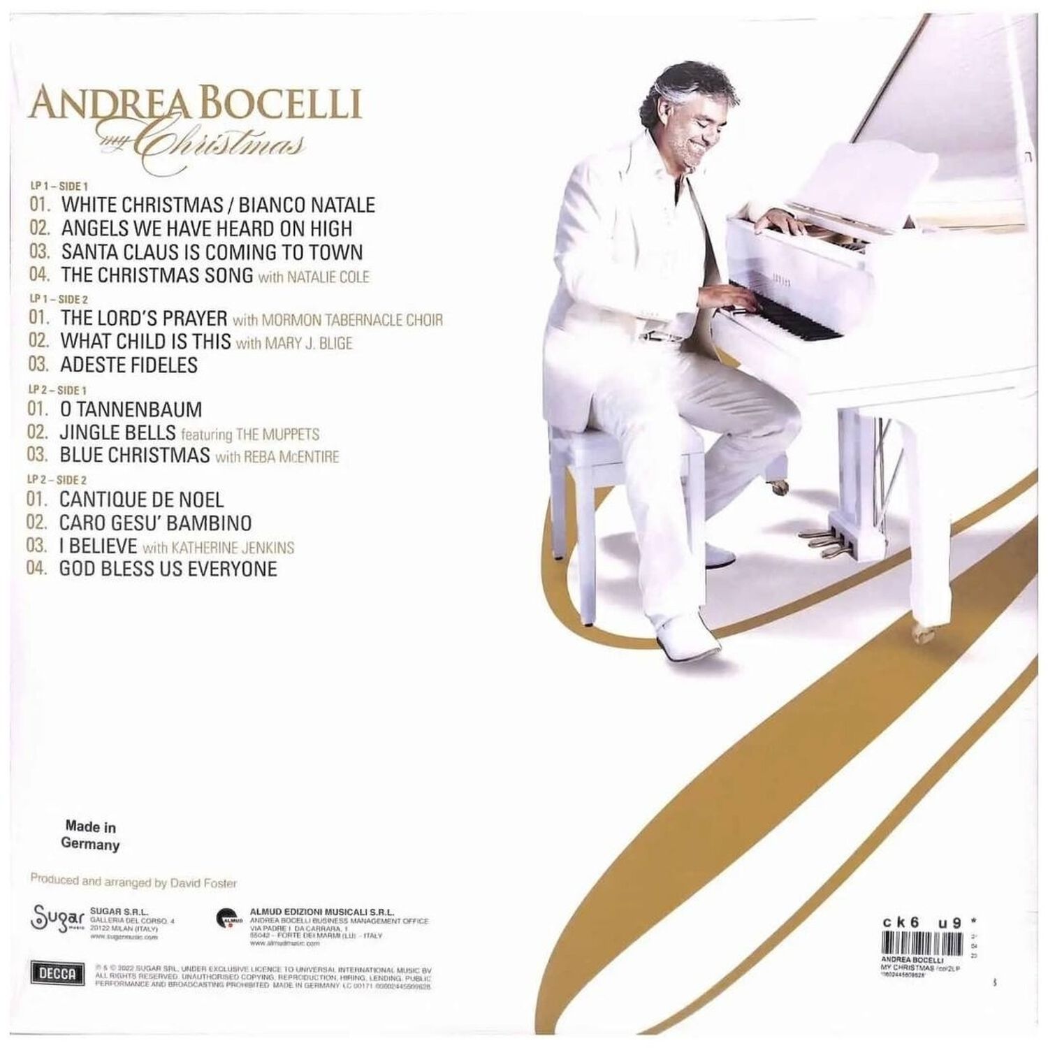 Andrea Bocelli - My Christmas (2lp) | Vinilo image number 1.0