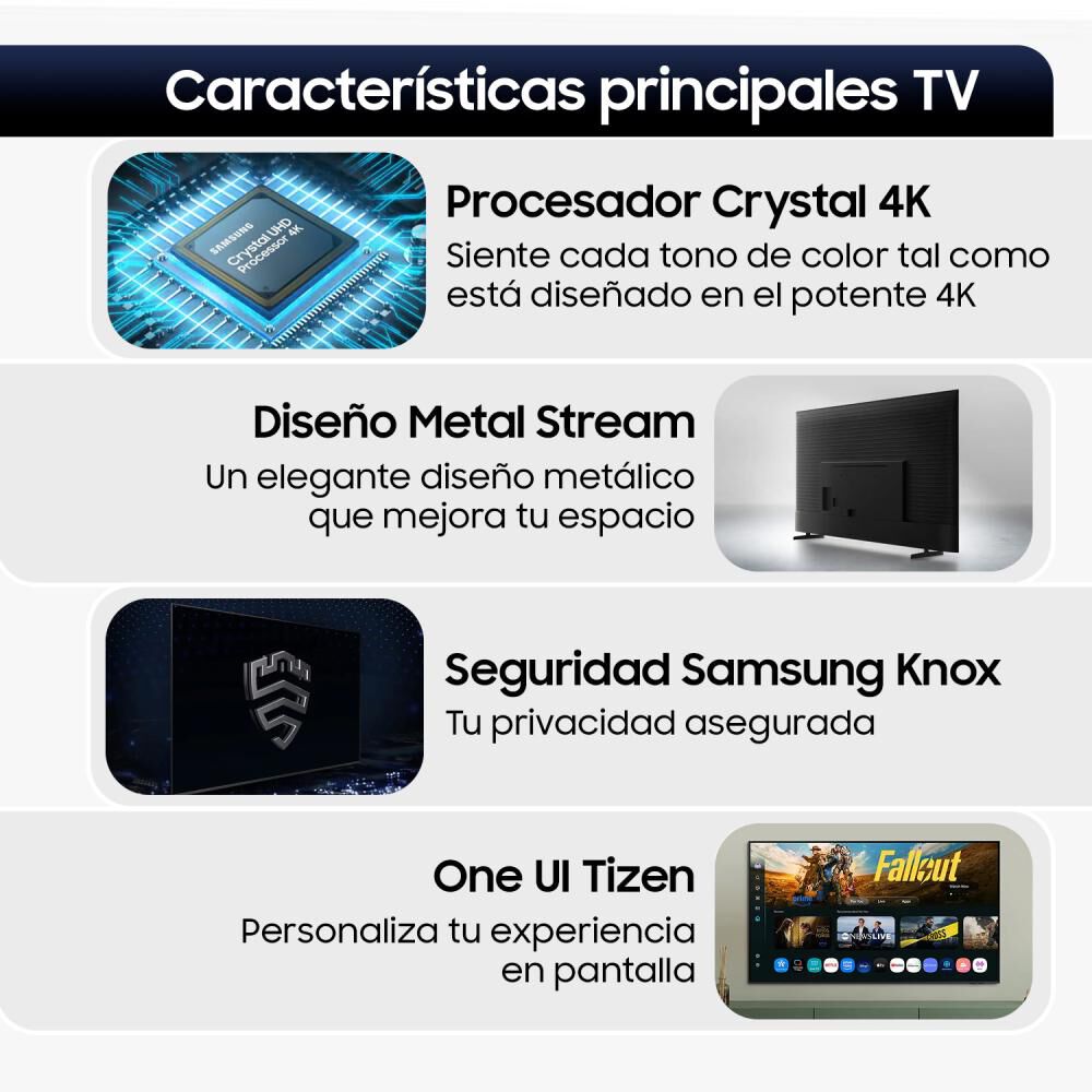 Led 85" Samsung U8000F / Ultra HD 4K / Smart TV 2025 image number 3.0