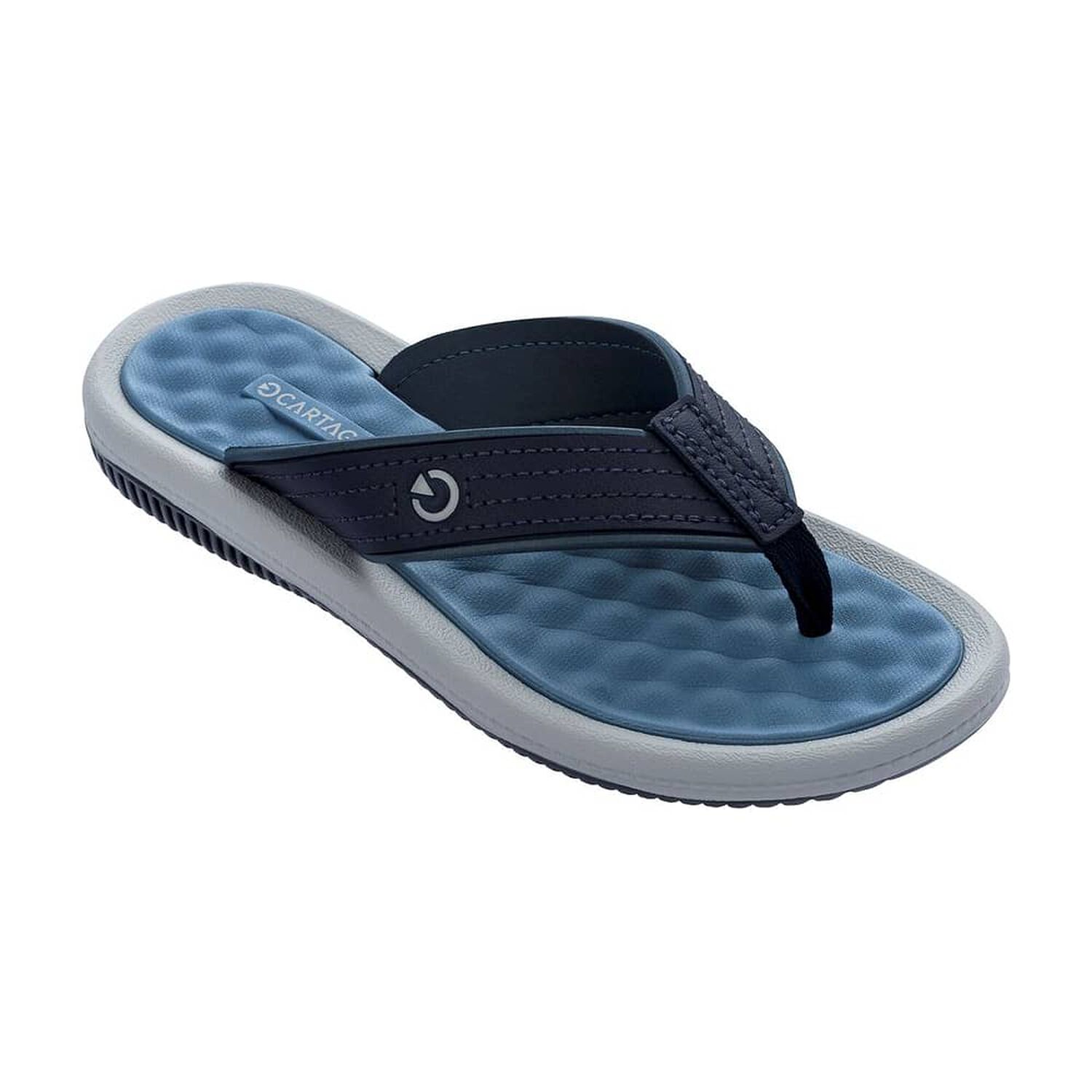 Sandalia Mujer Azul Fiji Cartago image number 0.0