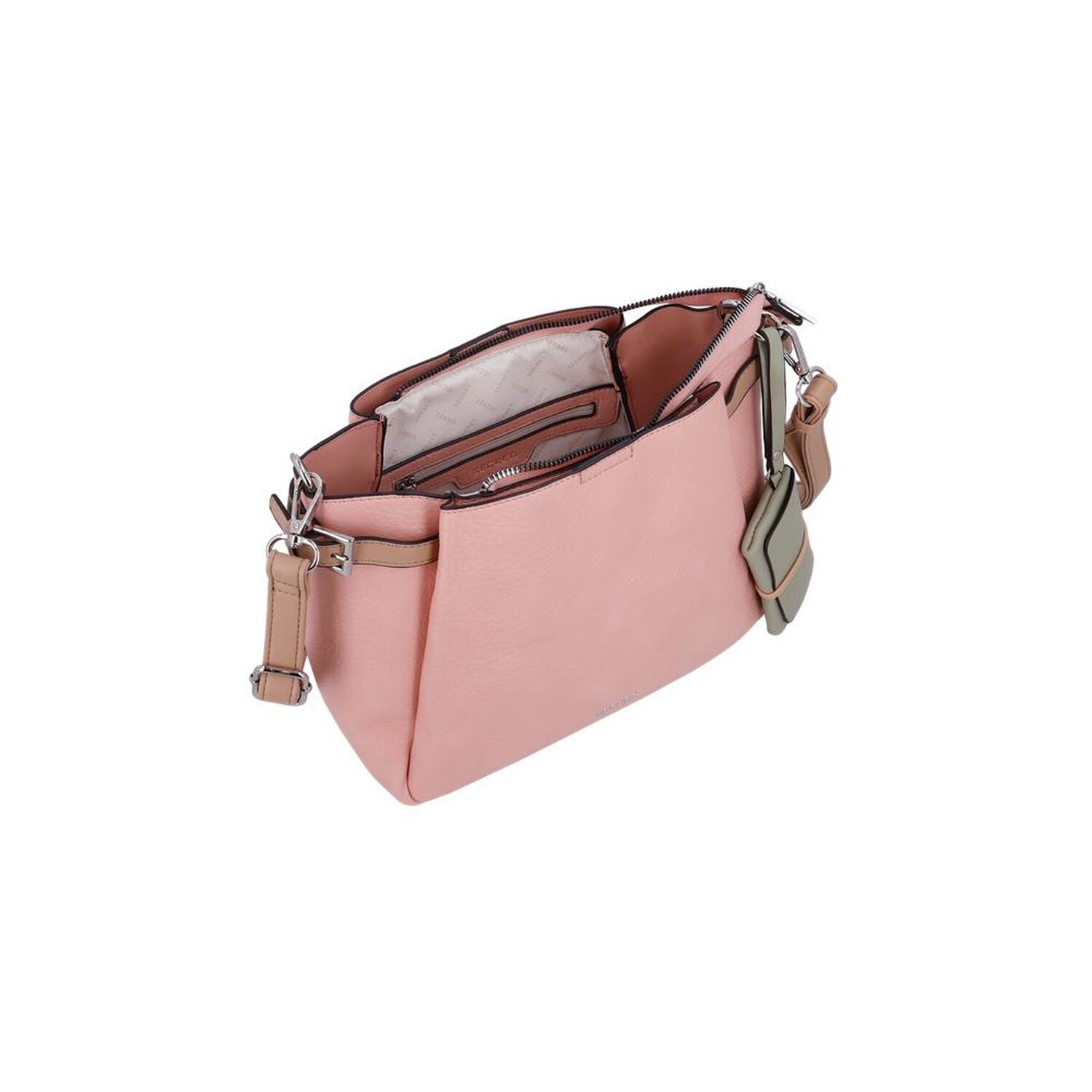Bandolera Secret Zamora St6 S Rosado image number 3.0