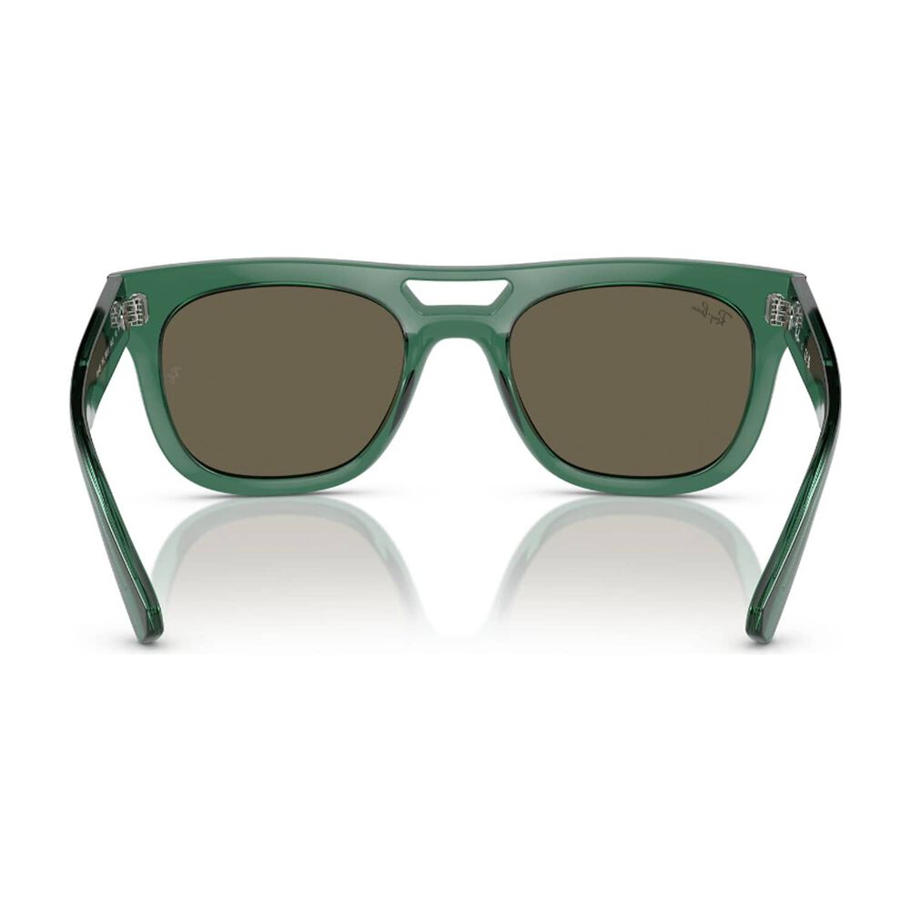 Lentes De Sol Phil Verde Transparente Bio-based Sustentable Ray-ban image number 3.0