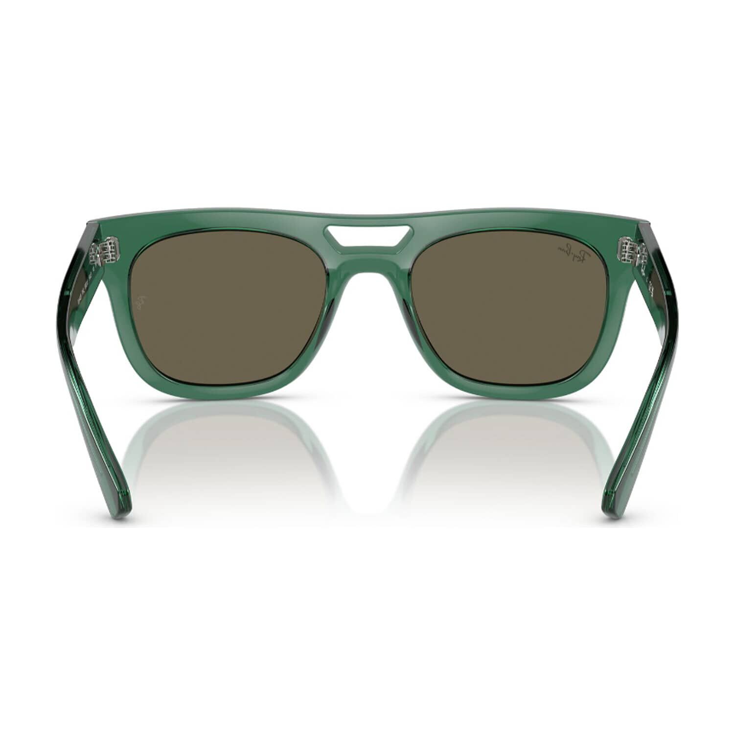 Lentes De Sol Phil Verde Transparente Bio-based Sustentable Ray-ban image number 3.0