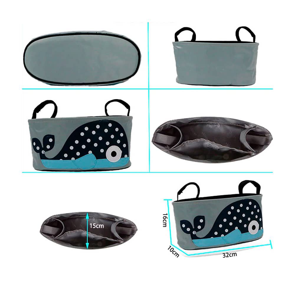 Mochila Pa&ntilde;alera Organizador Para Cochecito De Bebe Bolso image number 1.0