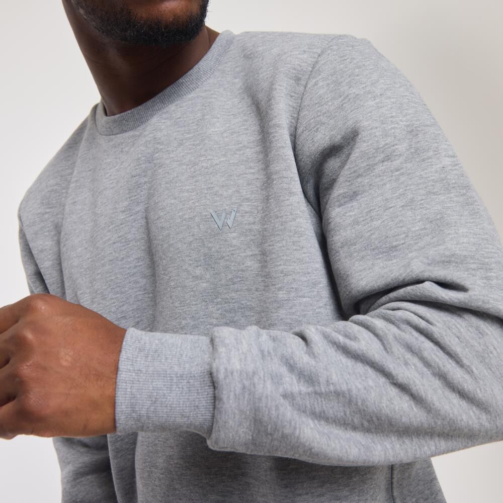 Polerón Deportivo Estampado Slim Cuello Redondo Hombre Wetland image number 4.0