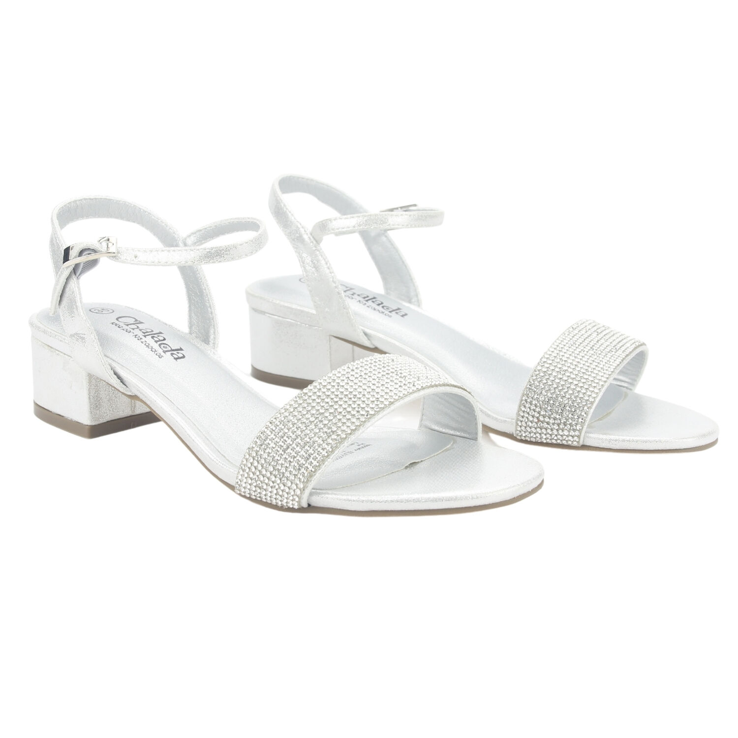 Sandalia Chalada Mujer Fadia-3 Plateado Casual image number 4.0