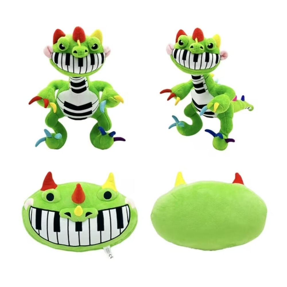 Juguete Peluche Pianosaurus Poppy Playtime Verde Infantil image number 2.0