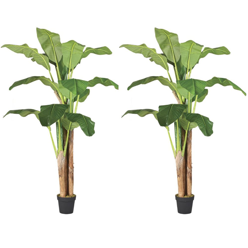 2x1 Plantas Artificiales Premium Banano 180 Cm Arbusto Real image number 0.0
