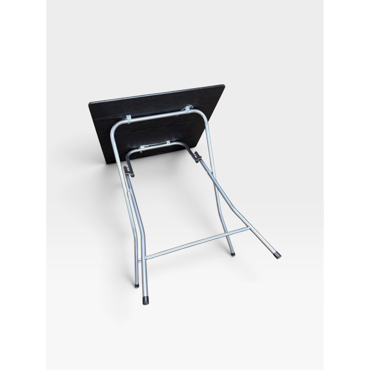 Mesa Plegable Portatil Cuadrada Multiuso Liviana Negro image number 1.0
