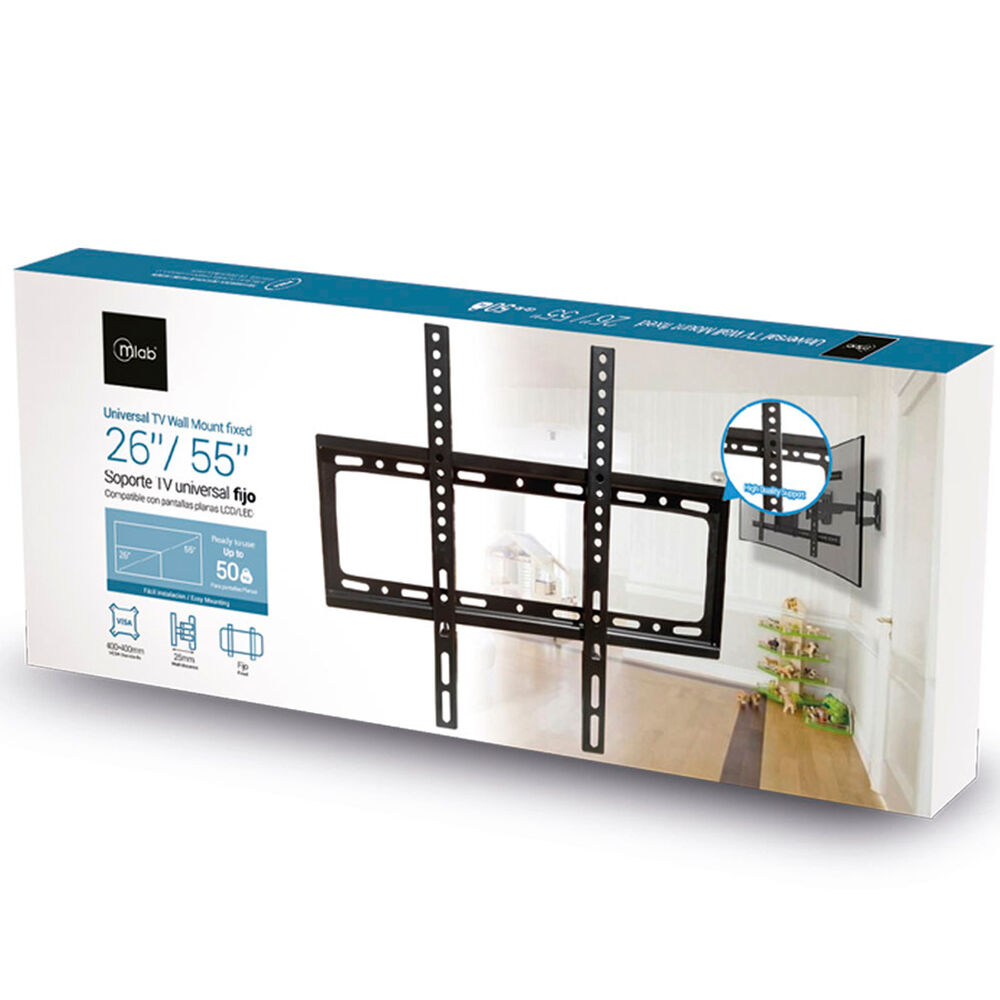 Soporte Para Tv Universal Fijo 26 - 55 Mlab image number 2.0