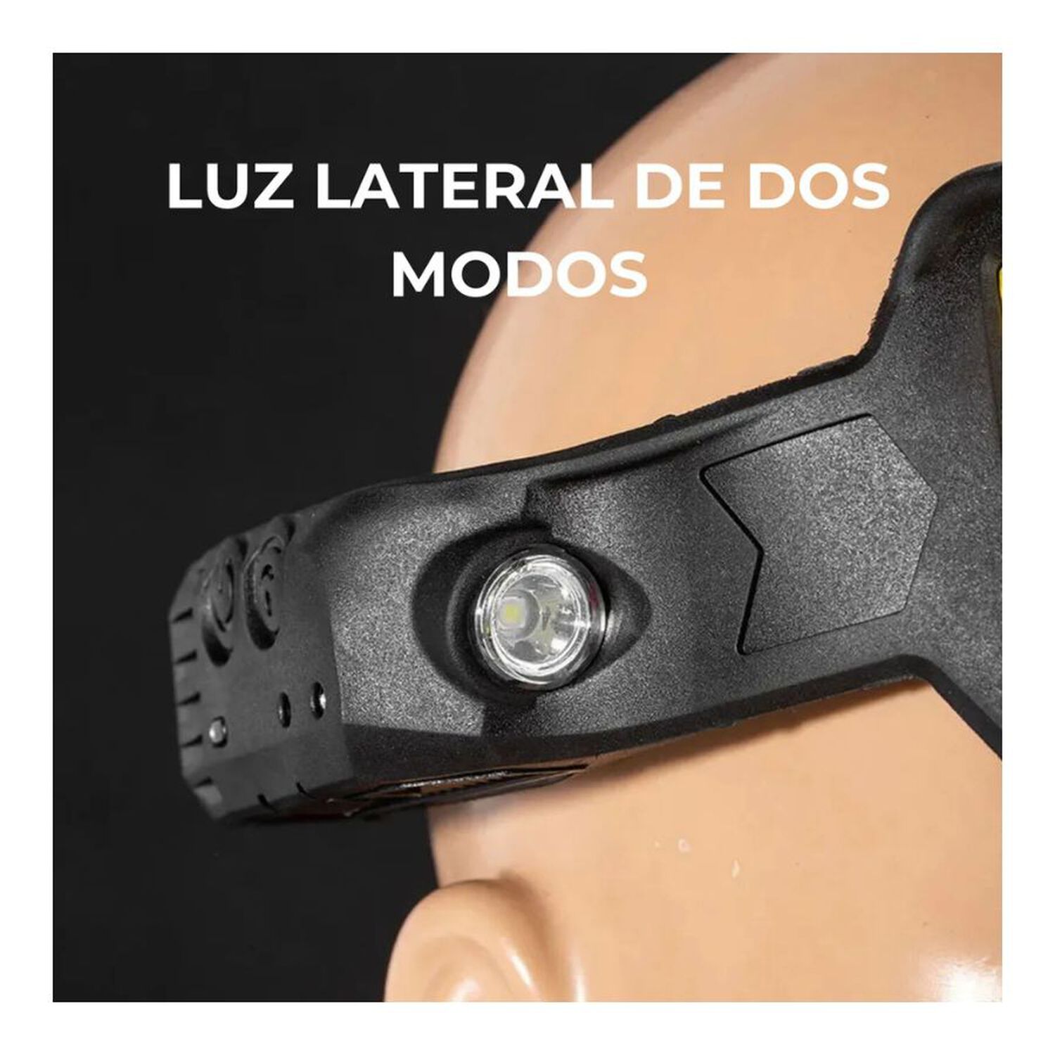 Lampara Linterna De Uso Frontal Con 5 Leds Recargable image number 3.0