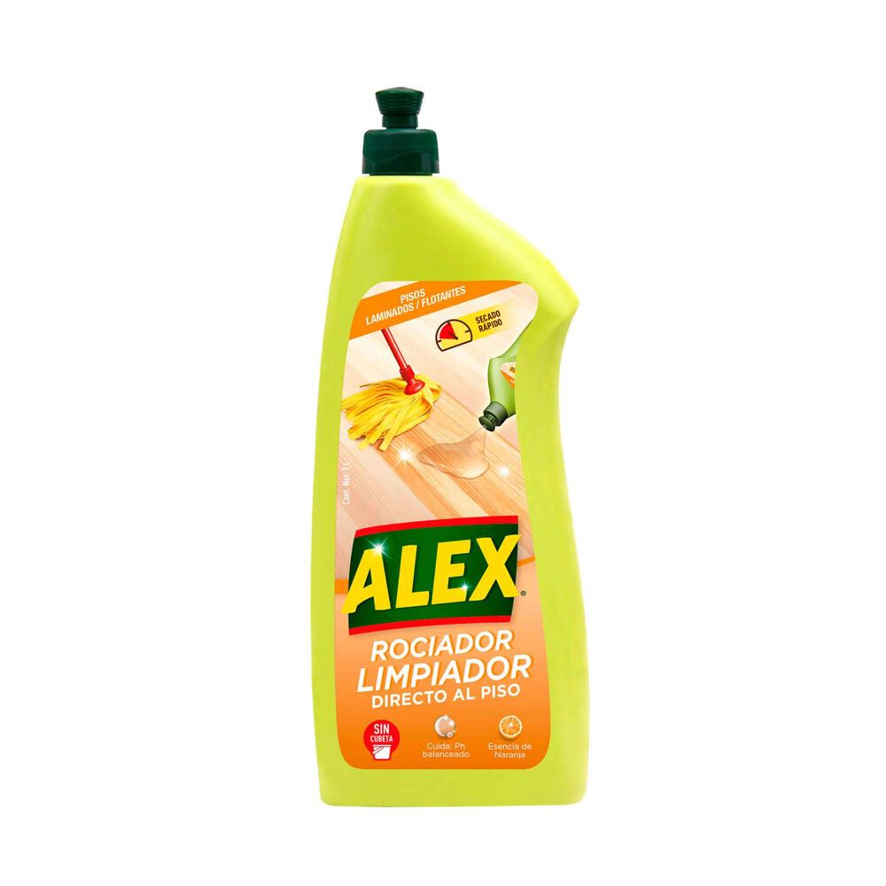 Limpiador Para Piso Flotante Directo Al Piso 1000ml - Alex image number 0.0
