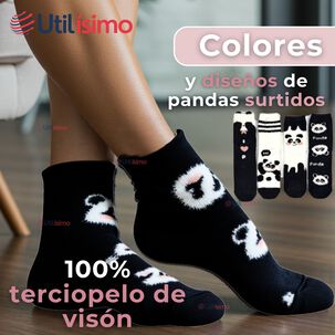 Pack 12 Calcetines T&eacute;rmicos Extra Suaves Terciopelo De Vis&oacute;n Lola Teen Surtido